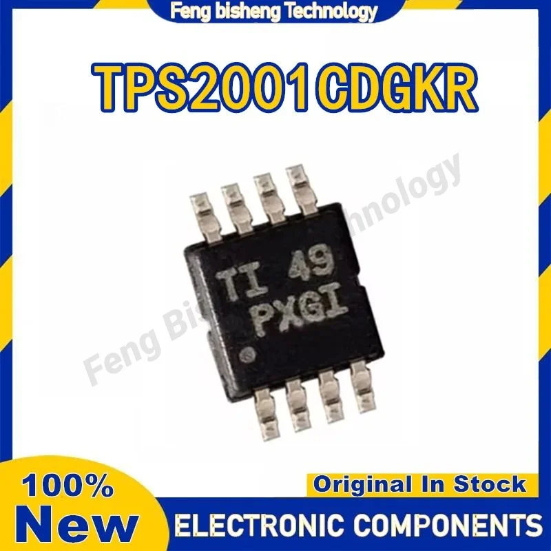 10 pièces TPSeurCDGKR TPS2001 PXGI Msop-8 IC Puce 100% Nouvel Original en Stock