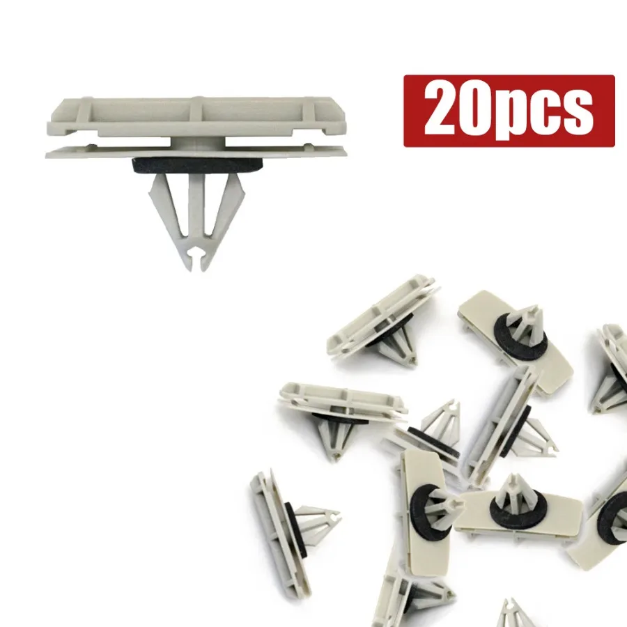 

20pcs Auto Fender Flare Moulding Clips Fastener Rivet Retainer Car Accessories for Chrysler Jeep Liberty Wrangler 55157055-AA