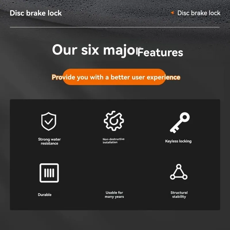 

Well-Disc Brake Alarm Lock For Motorbikes, 120Db Disc Lock For Motorbike For Motorcycle, Bicycle, Scooter