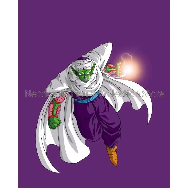 Dragon Ball Shf Series Anime Piccolo Namekian Exclusive Gohan Handmade Clothing White Cloak Suitable for 1/12 Action Figure view 2