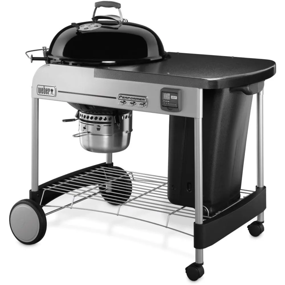 er Premium Charcoal Grill, 22-Inch, Black