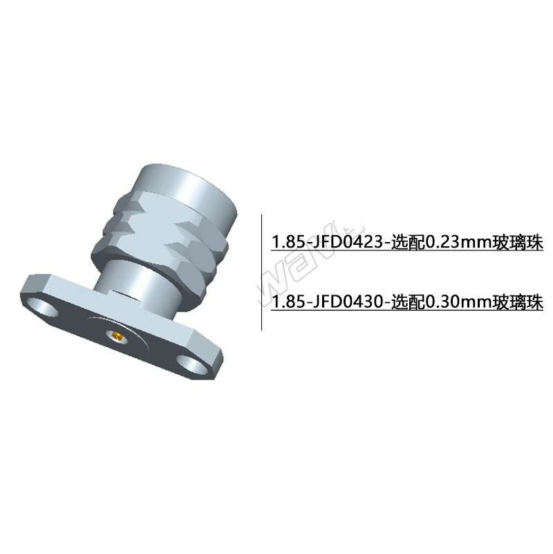 1.85mm Male Detachable Connector/12.2mm Two Hole/65G