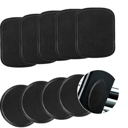 Metal Plate Round Square Sheet for Magnetic Phone Holder Scratch Free Iron Sheet Pu Leather Car Magnetic Phone Stand Accessories
