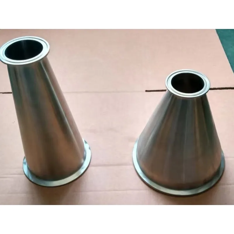 Sambungan Pipa Saniter Tri-colver Concentric Reducer Mirror Polish 3x1.5 Reducer