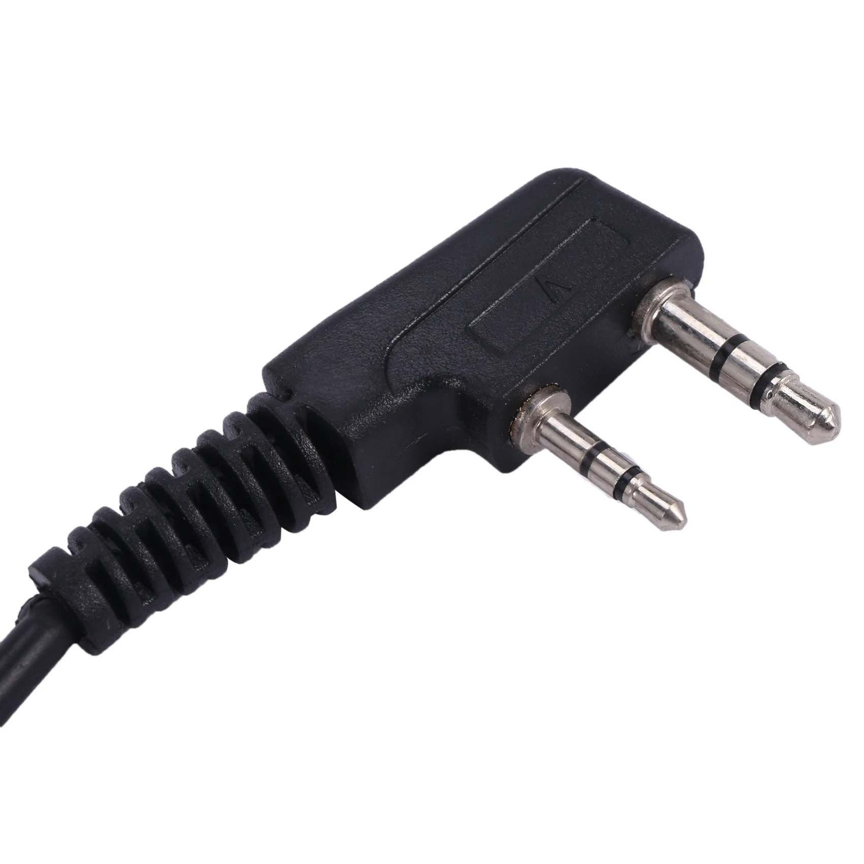 조리기구 2 핀 숨겨진 음향 에어 튜브 마이크 마이크 이어폰 이어 버드 헤드셋 이어폰 헤드폰 Kenwood Baofeng 용