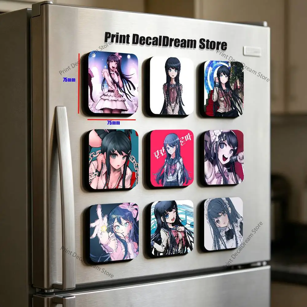 Game M-Maizono Sayaka Refrigerator Magnets Cute Cartoon Magnetic Personality Decorations Creative Gifts