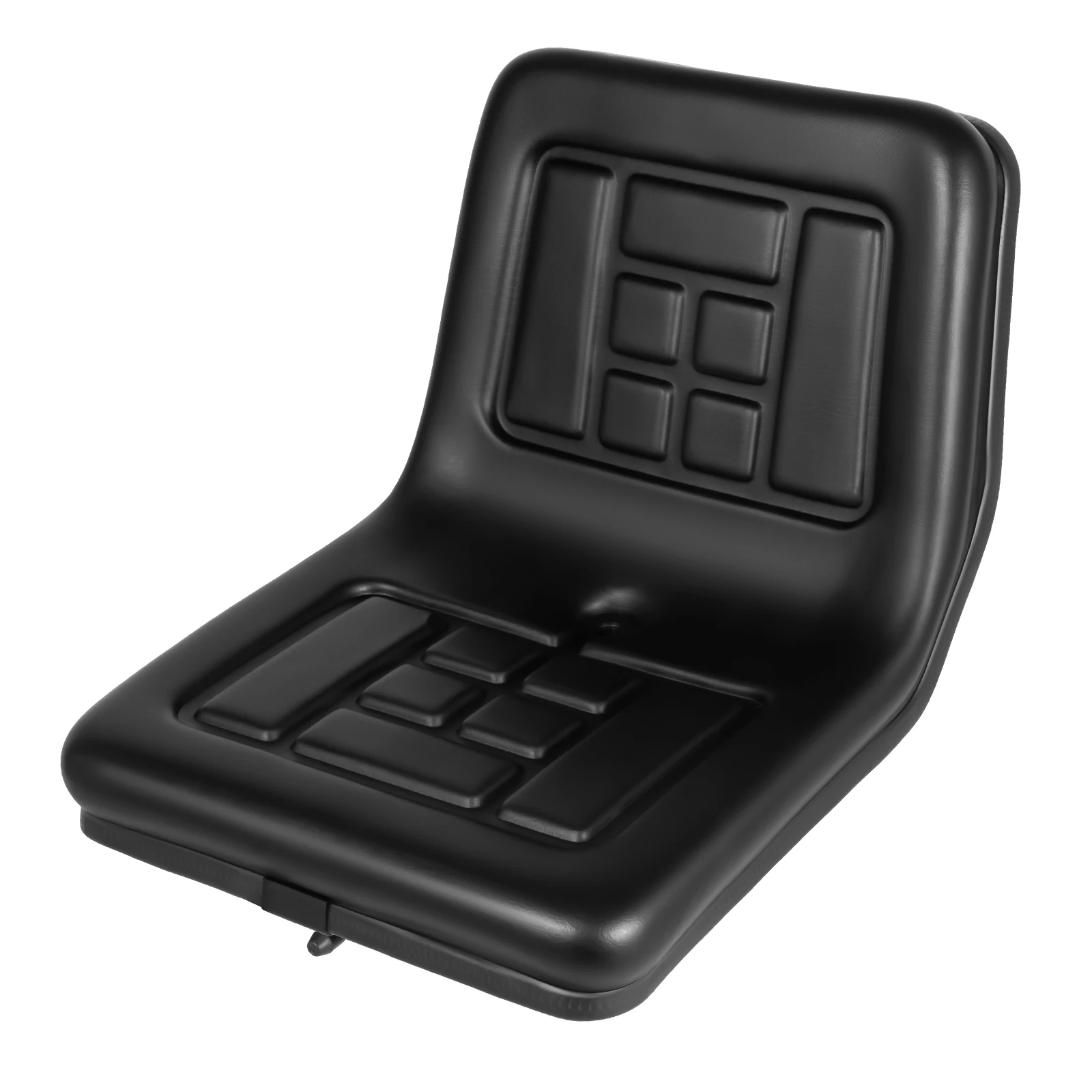 EbSeat-Siège de Tracteur Imperméable en PVC Noir, pour Machine de Construction