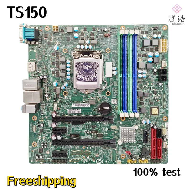 

Десктопная материнская плата для Lenovo ThinkServer TS150, материнская плата IQ1X0MS LGA 1151 DDR4, 100% протестирована, полностью работает