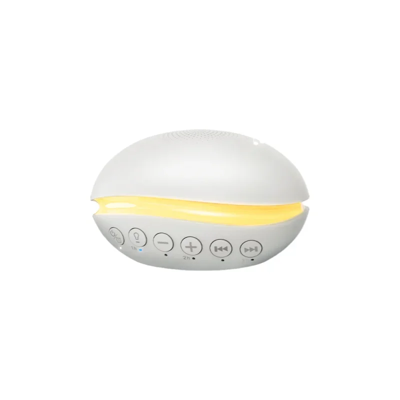Supports Intelligences Lumières respiratoires chronométrées Portable Bruit blanc Mini Sommeil Haut-parleur sans fil Bébé Apaisant Sommeil Aide au sommeil