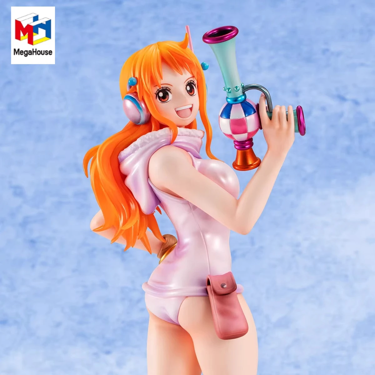 

Оригинальная коллекционная фигурка MegaHouse ONE PIECE POP Нами из ПВХ, модель аниме-персонажа