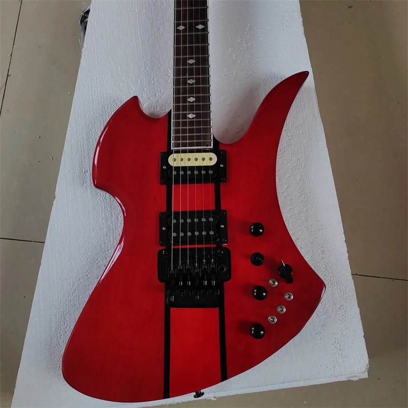 

Classic Built Through The Neck Bidirectional Vibrato 6-string Electric Guitar, Can Be Customized In Other Colors