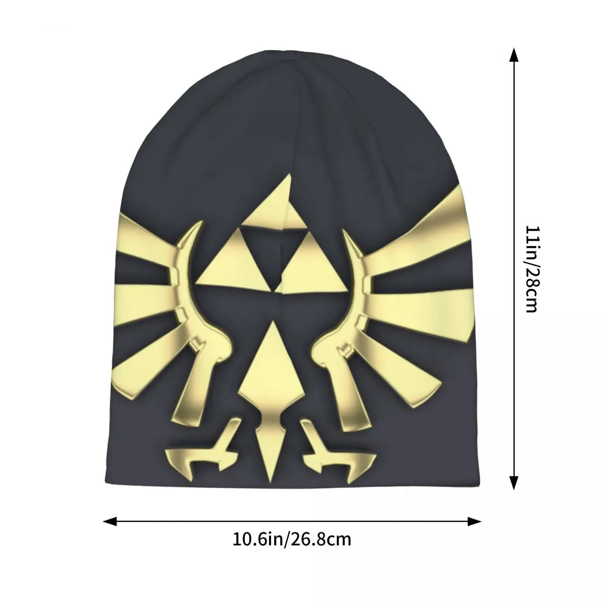 The Legend Of Zeldas Ciepła czapka z dzianiny Hip Hop Bonnet Hat Jesień Zima Czapki outdoorowe dla dorosłych unisex