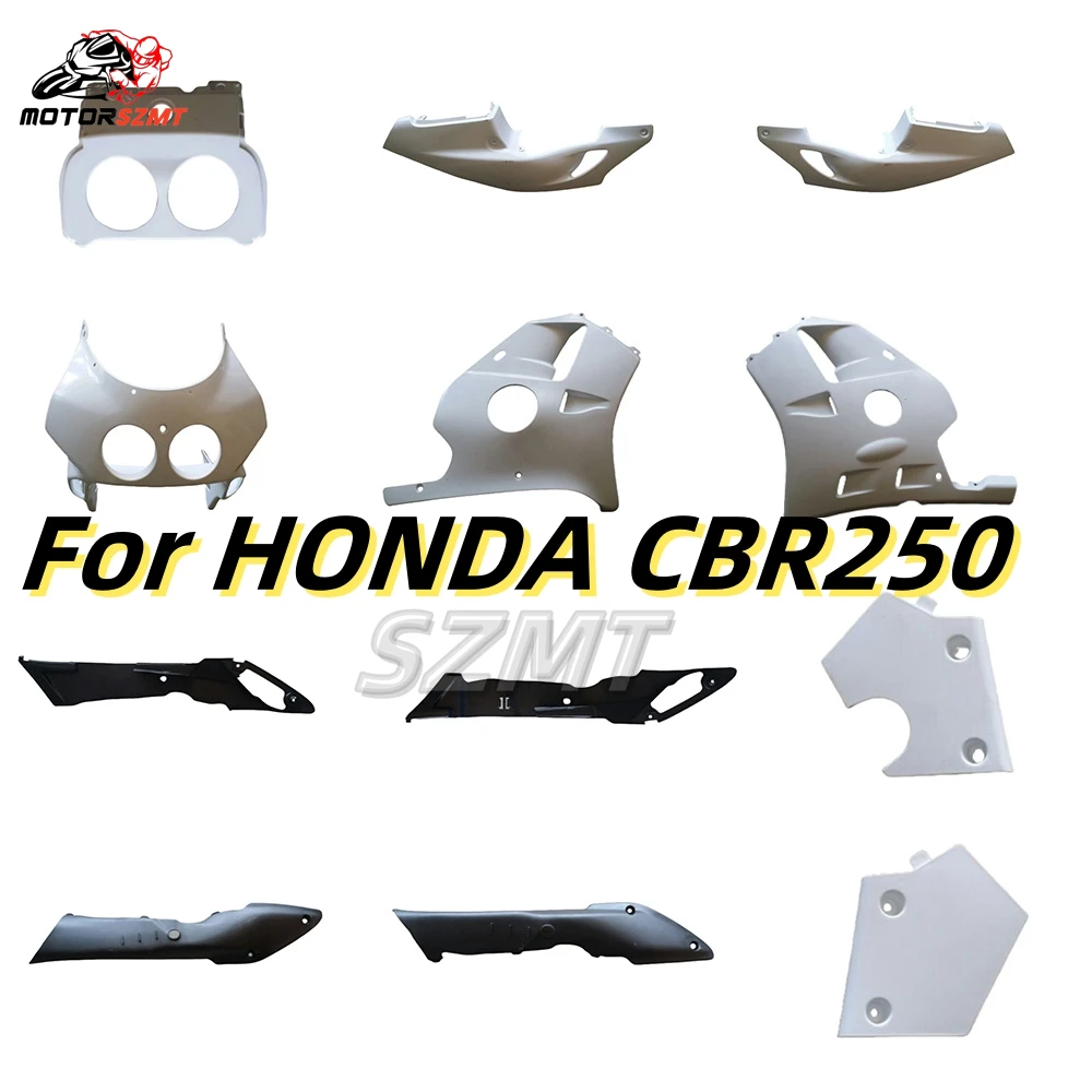 

For Honda CBR250 CBR 250RR CBR250 MC22 1989 - 1999 Cowl Set Body Full Fairing Kit Bodywork Injection Body Unpainted