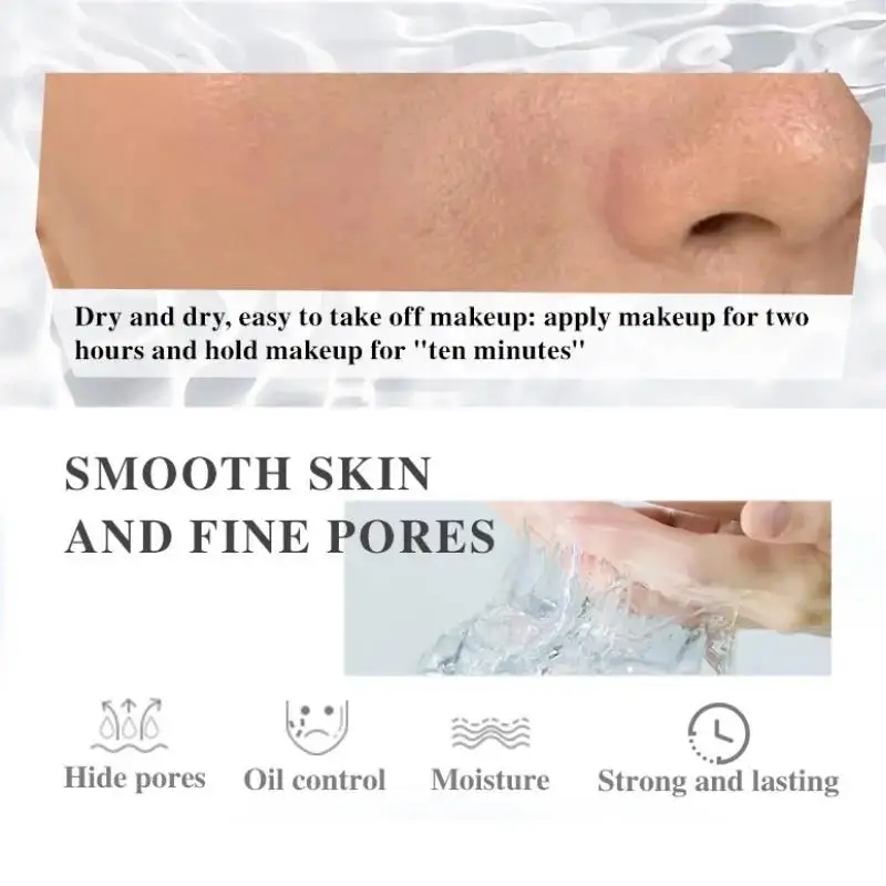 15ml maquiagem primer rosto base hidratante controle de óleo poros minimizador longa duração usar base cosmética invisível