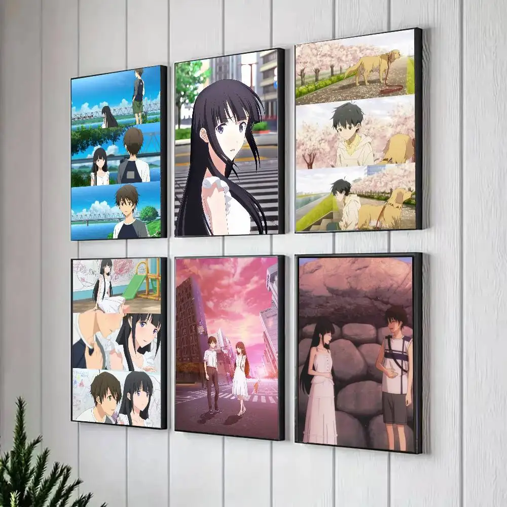 Kimi O Aishita Hitori No Boku E Anime Poster Art Sticky Wall Waterproof Home Living Room Bedroom Bar Aesthetic Decoration