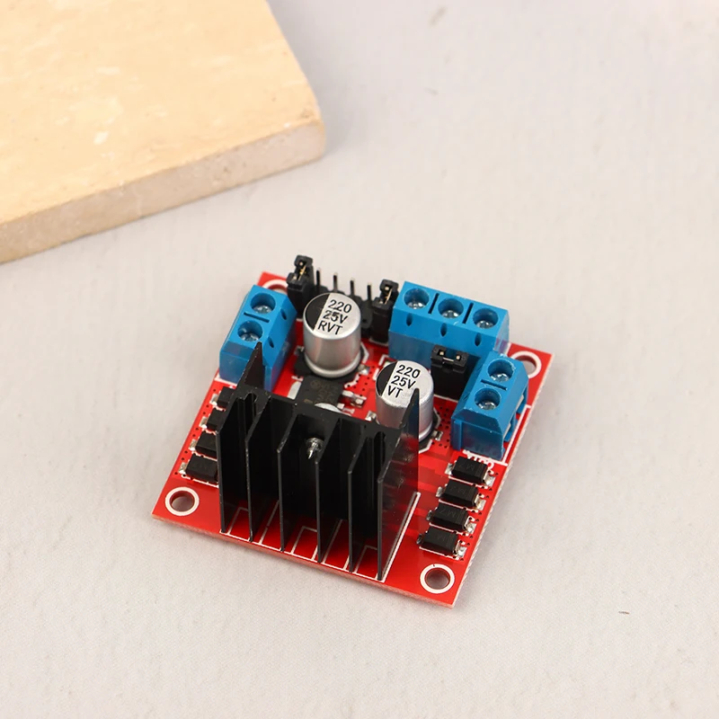 High Power L298 DC Motor Driver For Arduino L298N Stepper Motor Smart Car Robot Breadboard Peltier L298N DC Motor Driver Module view 5