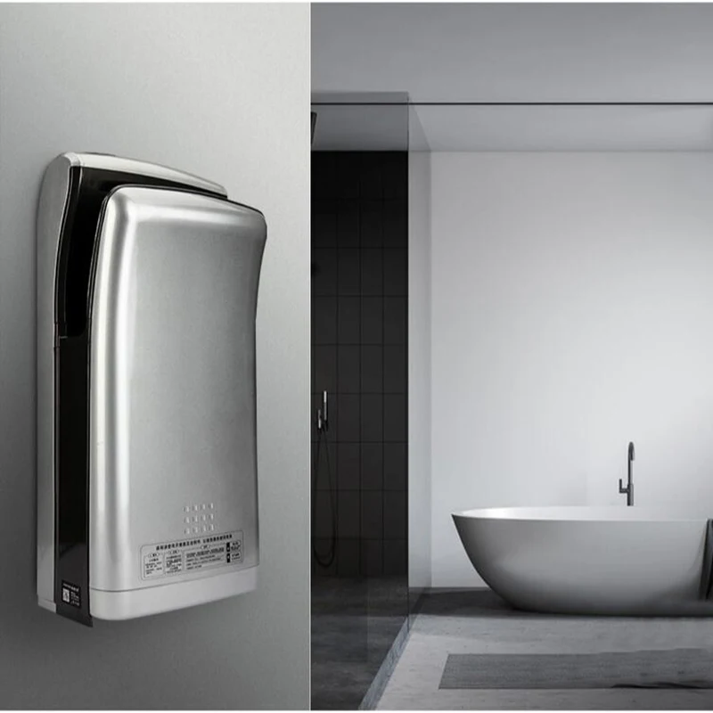 Fully Automatic Hand Dryer Automatic Sensor Hotel Bathroom Hot and Cold Switching High Speed Jet-type Hand Drying Machine