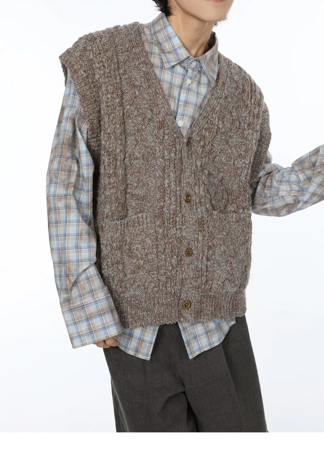 

Vests Waistcoats Thin Womens Vest Fleece Winter Cashmere Full Lining Thickened Cold-Proof Commuting Comfortable Washable Warmth