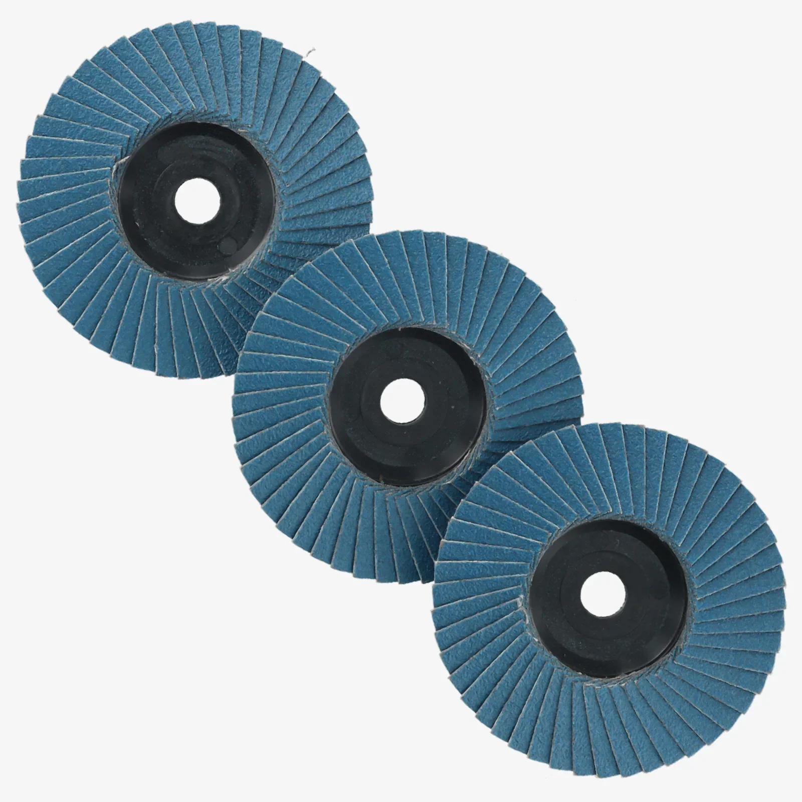3pcs 75mm 3inch Flat Flap Discs Grinding Wheels For Sanding Discs Angle Grinder For Metal Wood Polishing Sanding Abrasive Tool