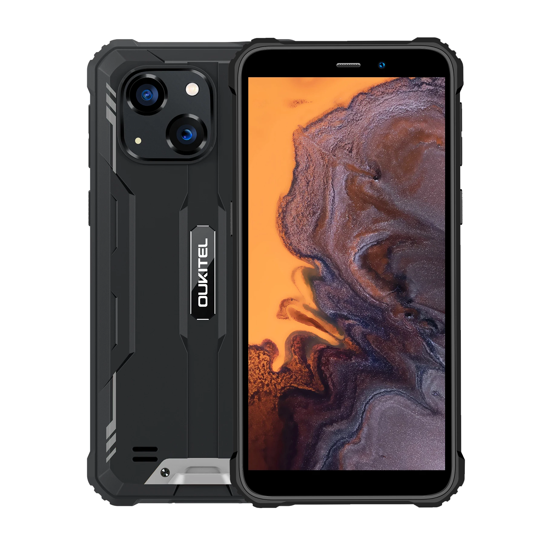 Oukitel-teléfono inteligente WP20 Pro, Smartphone resistente con Android 12, 6300mAH, 4GB de RAM, 64GB de ROM, pantalla HD + de 5,93 pulgadas, NFC,