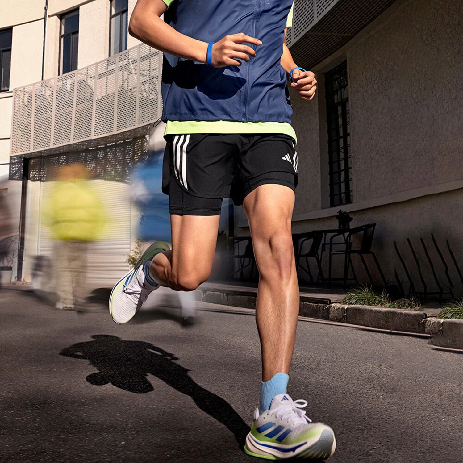 

Adidas Genuine OTR E 3S 2IN1 S Men's Running Shorts IQ3808