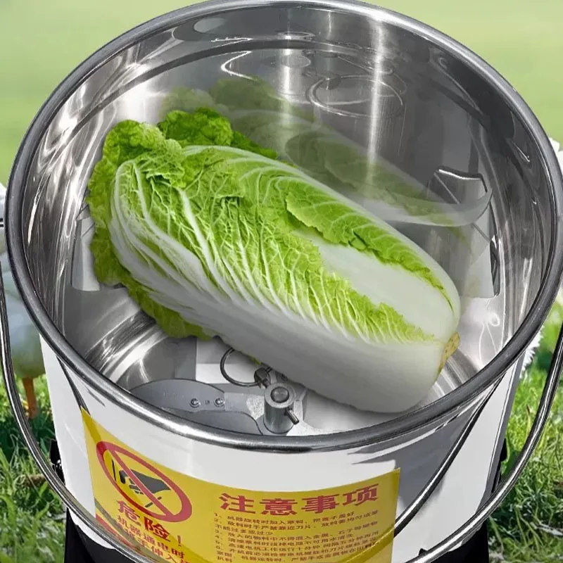 

Grass Vegetable Crusher Desktop Shredder Feed Grinding Cutting Machine for Chicken Duck Goose Poultry Farm