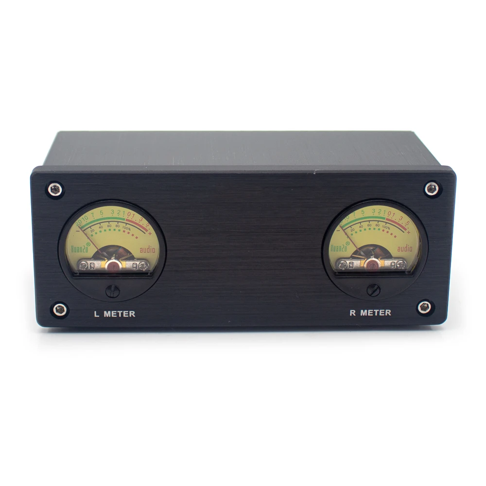 DC 5V Audio VU Meter Signal Level Indicator with 3.5mm & RCA Jacks Xz-U6
