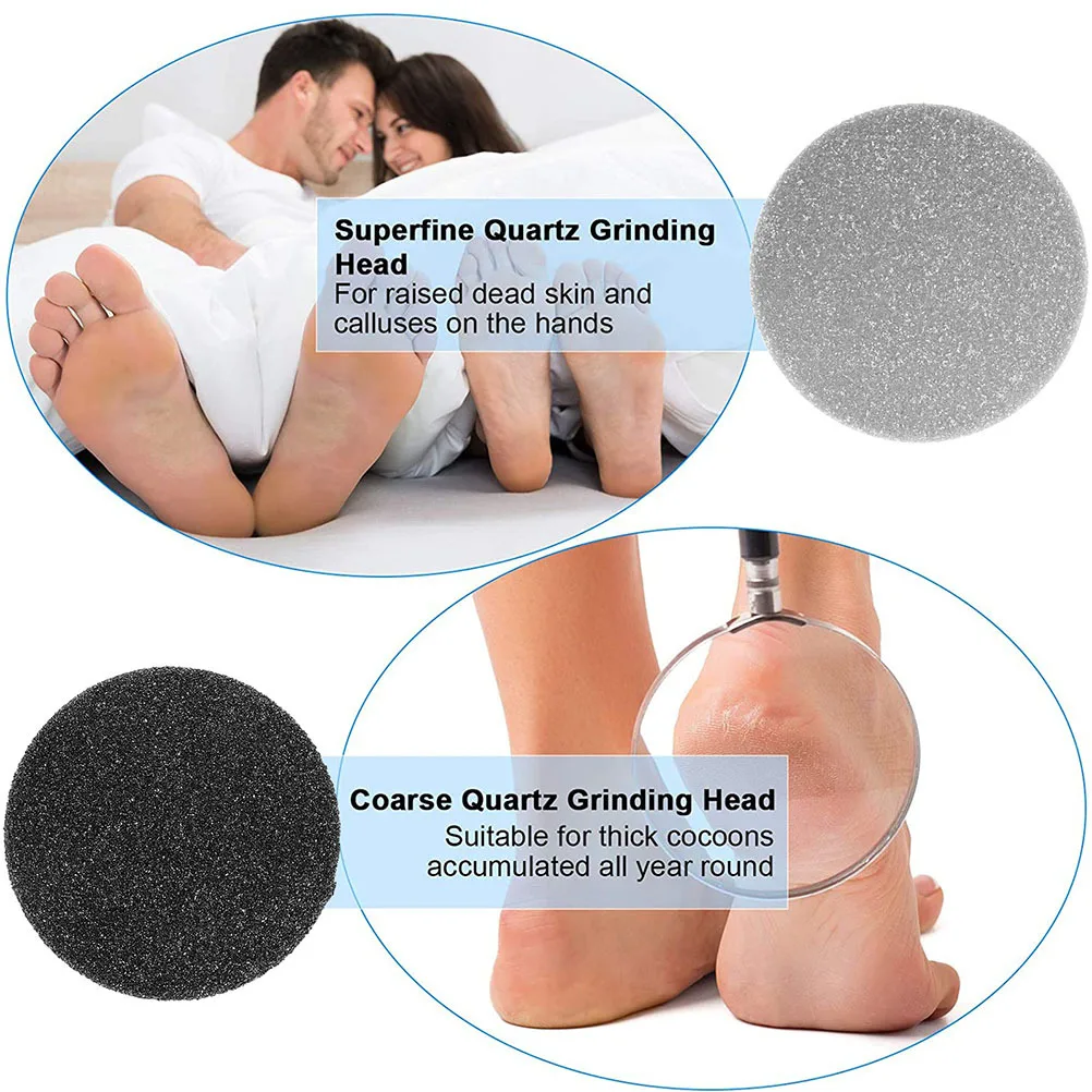 10Pcs Fuß Kallus Entferner Langlebige Runde Schleifpapier Discs Praktische Hause Fuß Pflege Werkzeuge Dead Skin Remover Peeling Datei