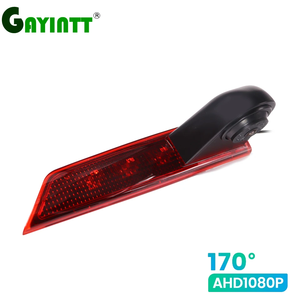 GAYINTT 170 Degrees AHD 1080P Brake Light Rear View For Ford Transit 2012-2015 Vehicle Night Vision Camera