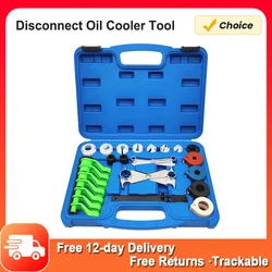 25PCS Quick Disconnect Tool Set Line Disconnect Tool Kit for A/C Fuel & Transmission Systems Fuel Line Disconnect Tools