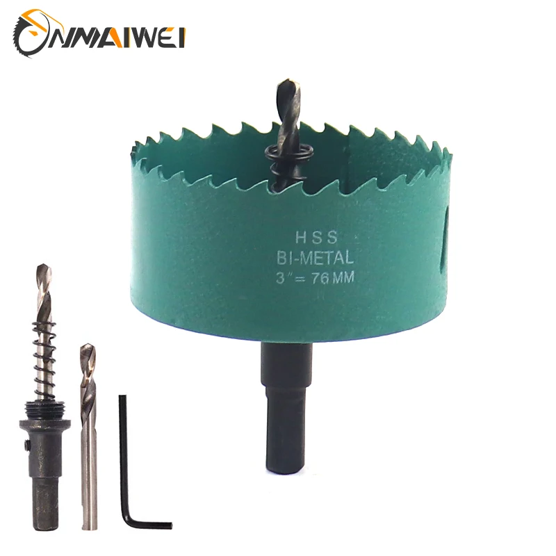 68mm Wood Hole Saws M42 Bi-Metal Drill Bit Cutter Carpentry Tools Wood Drilling Crown For Metal PVC Plastic Iron Hand Tools