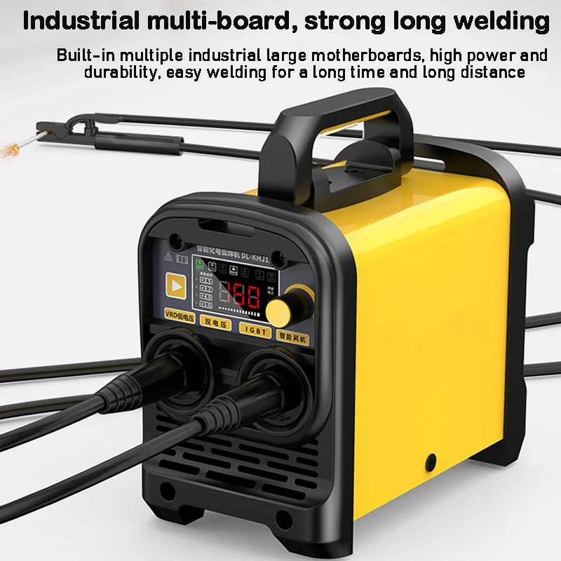 220V Portable Welding Machine Arc Welding Machine Fully Automatic Industrial-Grade Household Small All-Copper Electric Welding