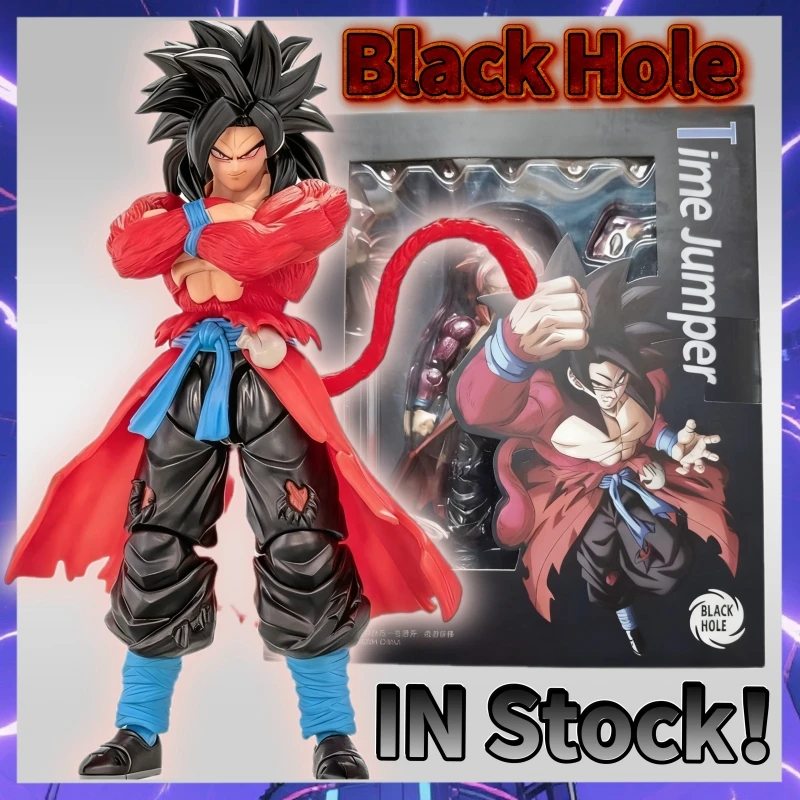 

In Stock Black Hole Dragon Ball SHF Super Saiyan 3 Battle Suit Battle Damage Son Goku Vegeta Anime Action Figures Model Toys