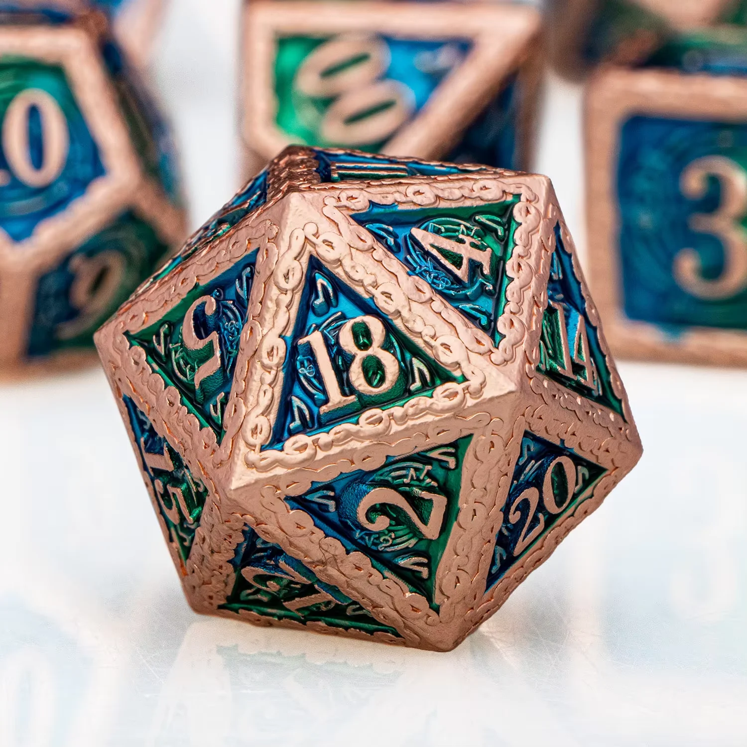 Dnd Metal Dice Set …