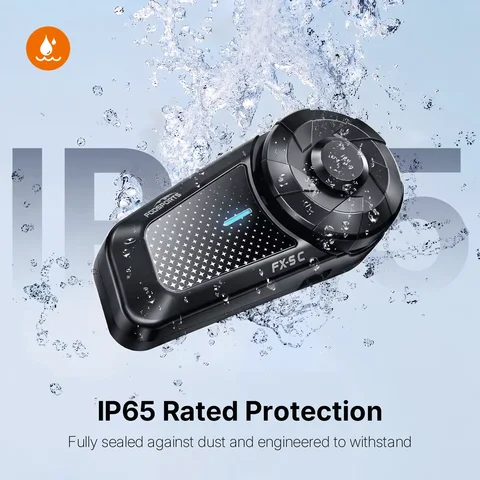 Беспроводная Bluetooth-гарнитура для мотоциклетного шлема Fodsports FX-SC, BT5.4