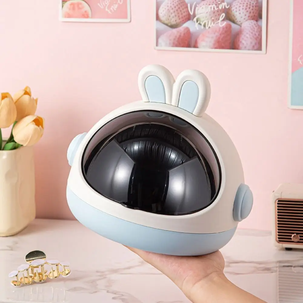 

Настольный орнамент, милый кролик, настольный мусорный бак, мультяшный ящик для хранения большой емкости, съемный изысканный чехол для хранения, студенческий