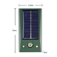 Rainproof Pest Repellent 9KHz-36.5KHz Animal Drive Convenient Solar Animal Repellant Ultrasonic Cat Dog Repellant