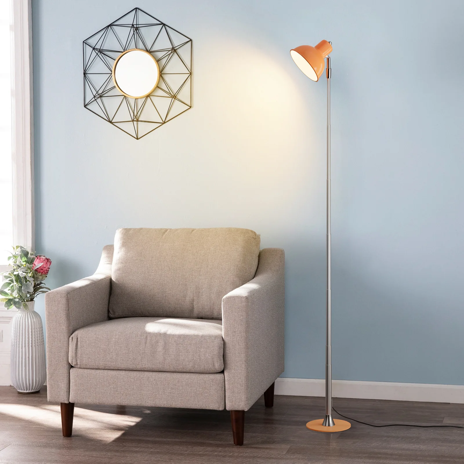 MARPOU Lámpara de pie ajustabl - Floor Lamp Tripod reseña y precio