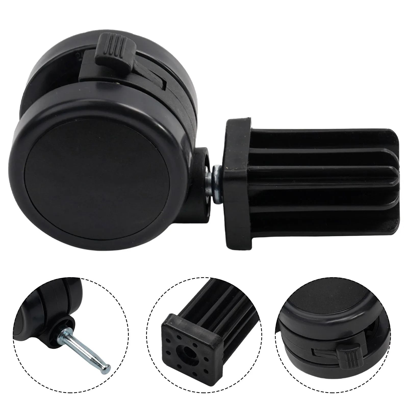 Reliable and Secure Locking Caster Wheels for Weber Gas Grills Compatible with For Genesis For Summit For Spirit