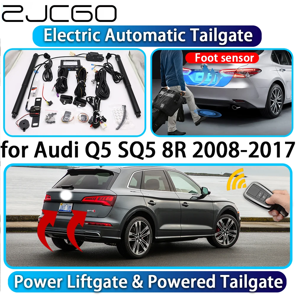 

ZJCGO for Audi Q5 SQ5 8R 2008-2017 OEM Automatic Power Liftgate Powered Tailgate Intelligent System Car Trunk Control Lift Kit