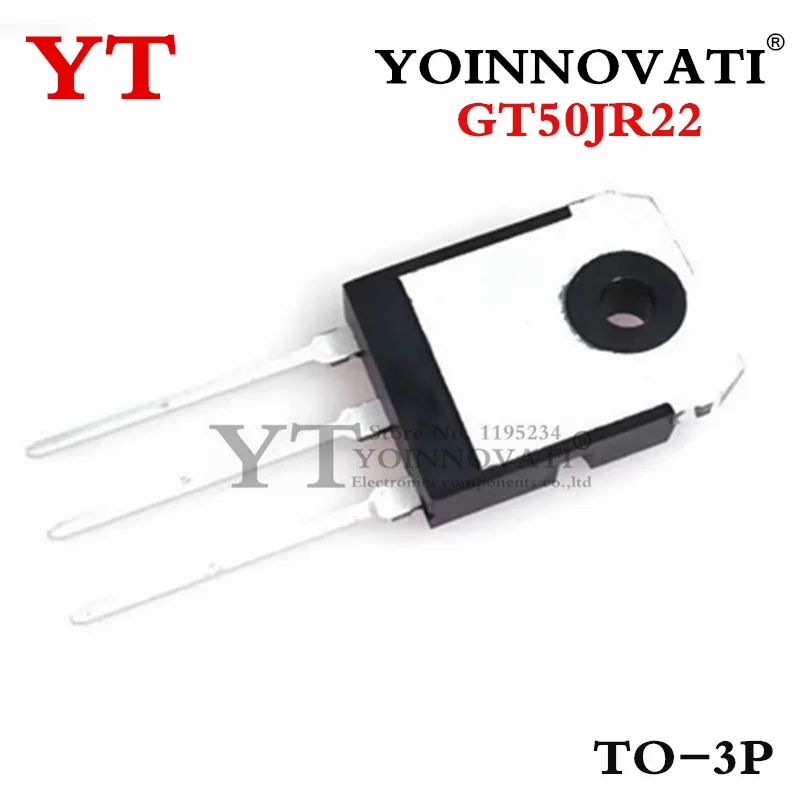 5Pcs - 100Pcs GT50JR22 50JR22 TO-3P 600V 50A 230W IC New and Original Best Quality