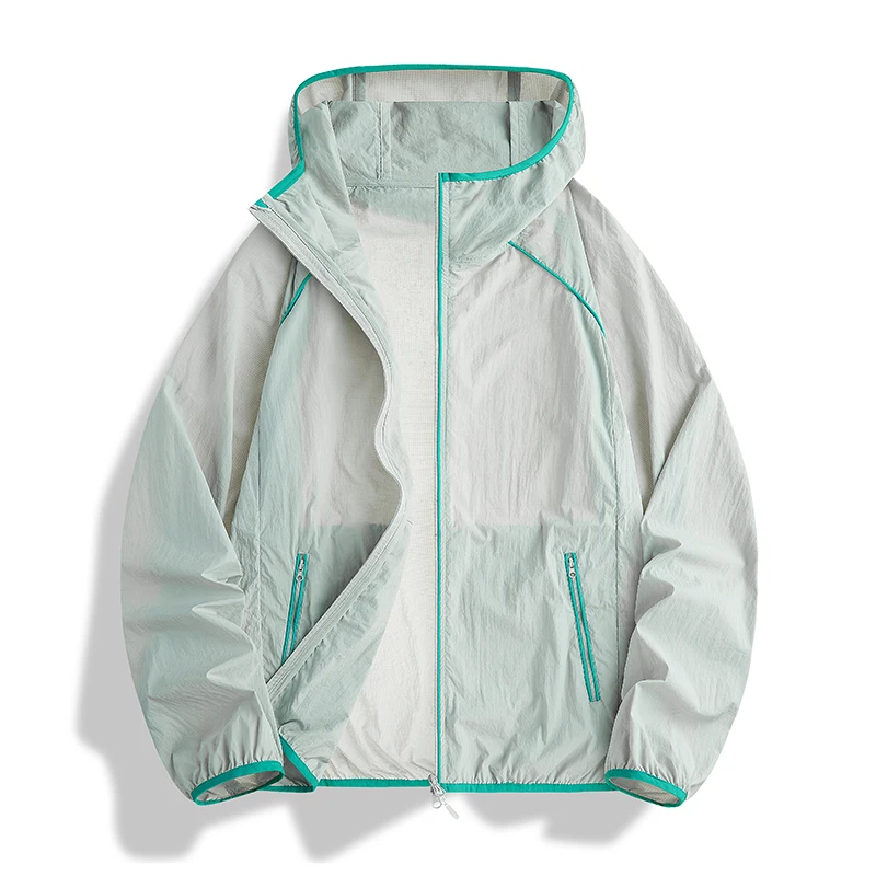 Outdoor Comprehensive Training UV Protective Skin Clothes Fashionable Loose Comfortable Breathable Couple Sunscreen Clothes