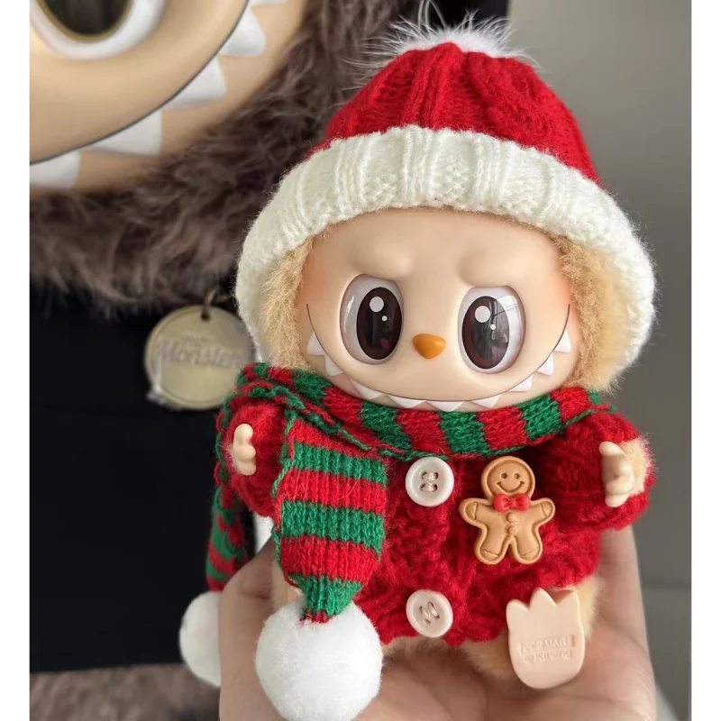 ل 17 سنتيمتر Feference KAWAYI السنة الجديدة عطلة عيد الميلاد مجموعة الجلوس حفلة معكرون ملابس الطفل اكسسوارات الملابس #1