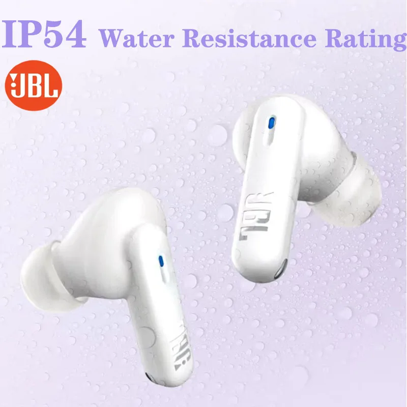 JBL WAVE BEAM 2 TWS Earbuds Bluetooth 5.3 ANC Noise Cancelling IP54 Waterproof Fast Charge 4 Mics
