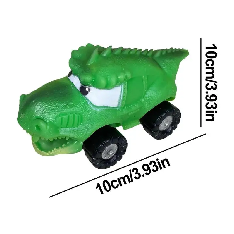 Stretchy Dinosaur Pull Back  Creative Stress Reduction, Slow Rebound Car Toy Car Stretchy Slow Rising ToyFor Kids Children Adult