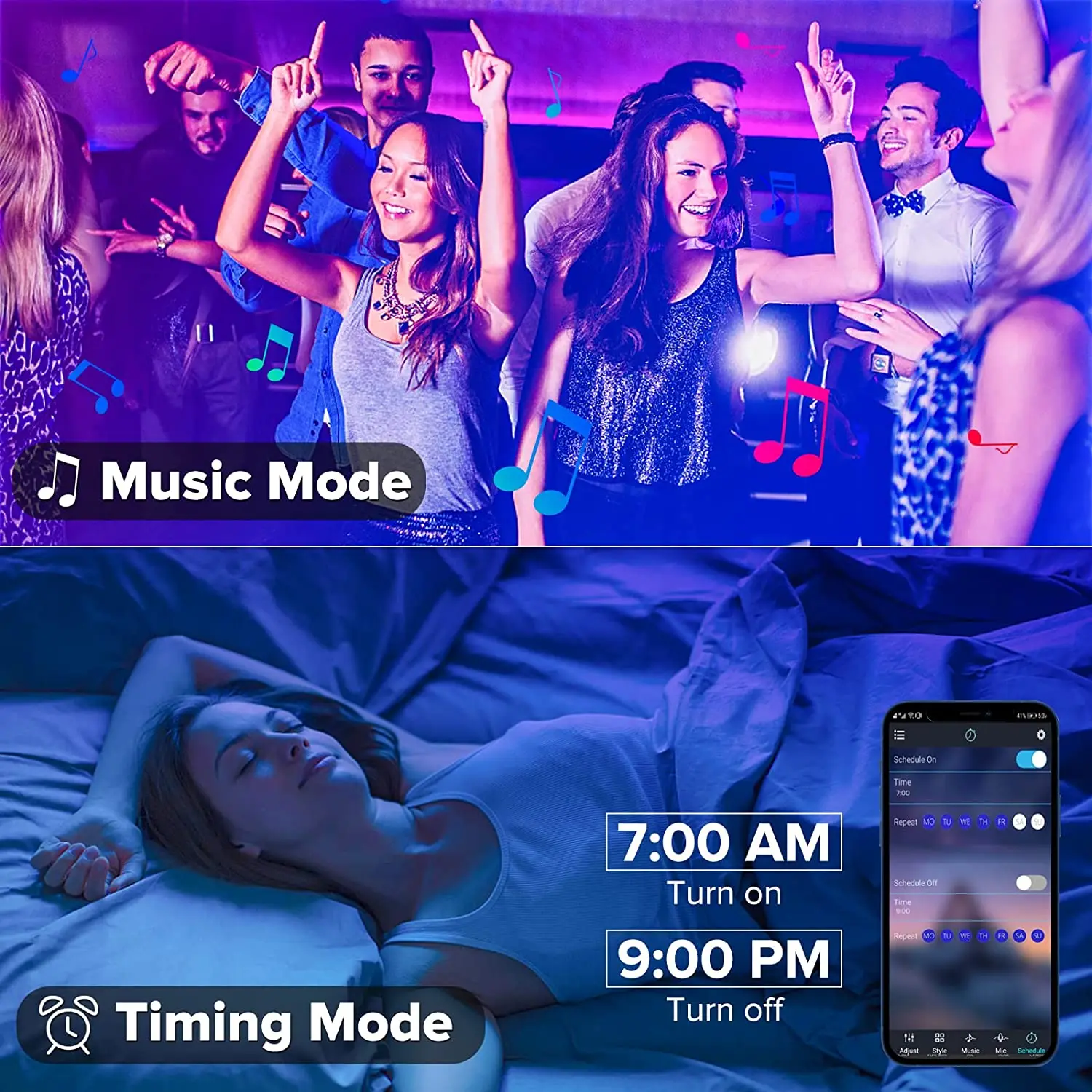 RGB Neon Strip Light DC12V WIFI Bleutooth Control Neon Light Lamp Flexible Led Strip 3535 96Leds/m Waterproof Neon Rope Lights