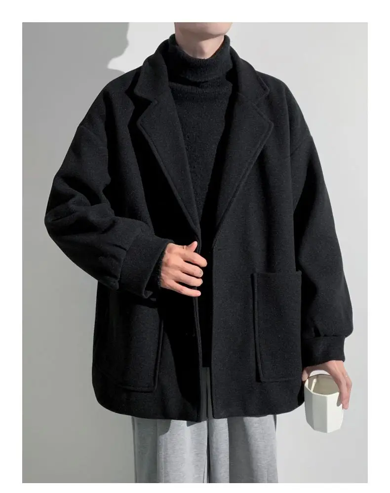 

Wool Blend Jacket Man Green Mens Gardening Plant Flower Tree Shrub Herb Vegetable Fruit Nature Outdoor Environment Eco Friendly