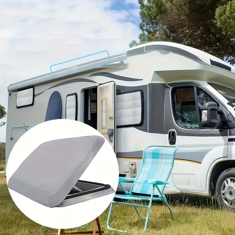 

1pc RV Sunroof Sunshade Cover Elastic Design Universal RV Camping Vehicle Sunroof Sunshade Plate For Camping Vehicle Trailer