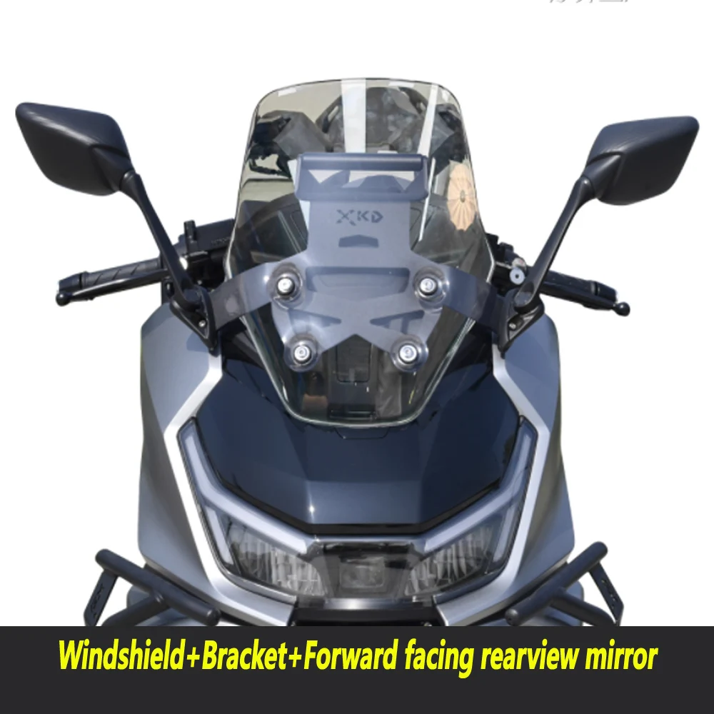 

Лобовое стекло для Honda NS150GX, переднее лобовое стекло, зеркало заднего вида, кронштейн для передней навигации, комплект лобового стекла, подъемный кронштейн