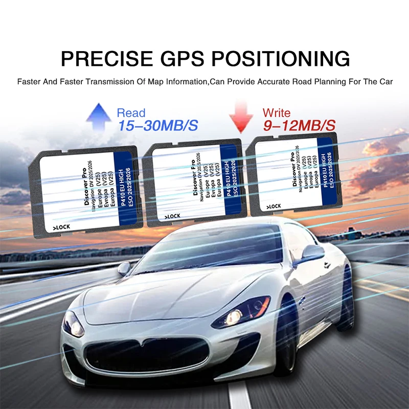 DV V25 Discover Pro Media لـ VW Golf Passat Touran Tiguan Navigation SD Card Map 64GB 510919866CC Sat Nav تحديث خريطة أوروبا